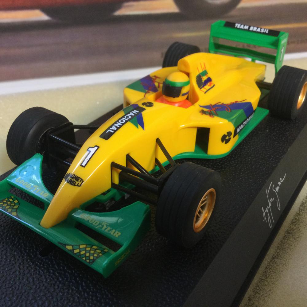 Scalextric Senna F1 #1 - Watching The Wheels
