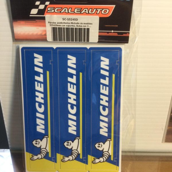 Scaleauto Free-Standing Advertising Panel Michelin