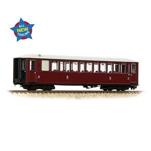 Bachmann 009 Ffestiniog Railway Saloon 3rd No.119 Maroon