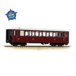 Bachmann 009 Ffestiniog Railway Saloon 3rd No.120 Maroon