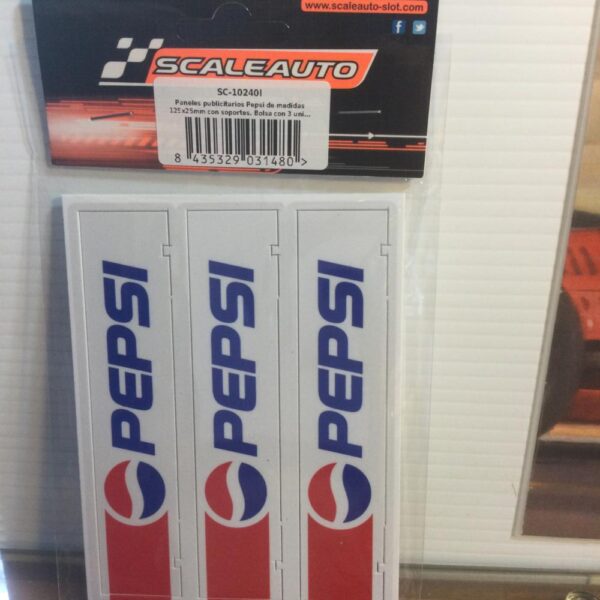 Scaleauto Free-Standing Advertising Panel Pepsi