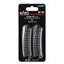 Kato N Gauge Unitrack #20-121 R315 - 15 degree curved track 4pcs