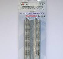 Kato Unitrack Concrete Tie Double Track 186mm Straight 2 pieces