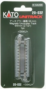 Kato N Gauge Unitrack #20-032 Magnetic Uncoupler 6mm 1piece