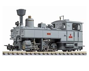 Liliput HOe Gauge Steam locomotive, type U, NÖLB No. 3, photographic grey, era I