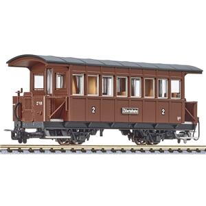 Liliput HOe Gauge 2 Axle Passenger Coach Ziller Valley Railway Era 3 Bi 13