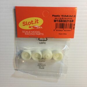 Slot-IT Small Plastic Wheels 15.8 x 8.2mm