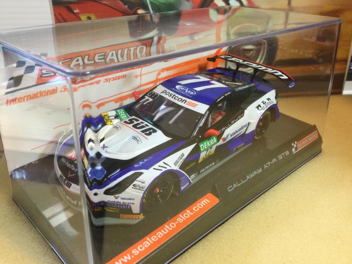 Scaleauto Callaway GT3 Dekra/Valvoline Sub #77