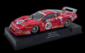 Sideways Ferrari 512BB N.A.R.T. - 24hour race Le Mans 1981 #49