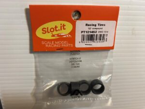 Slot-IT Racing Tyres "S2" Compound Low-profile slick Fronts