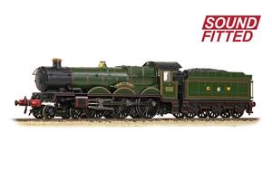Graham Farish GWR 4073 'Castle' 5055 'Earl of Eldon' GWR Lined Green (GW Crest) Sound Fitted