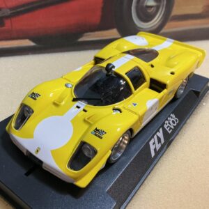 Scaleauto- Fly EVO Ferrari 512 Long Tail (Yellow)