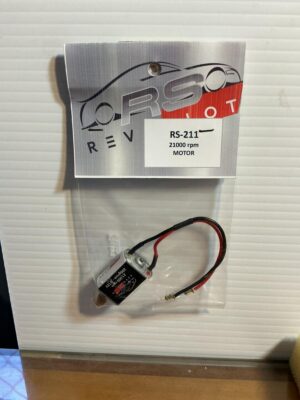 Revoslot 21K Standard Motor with wires and pinion