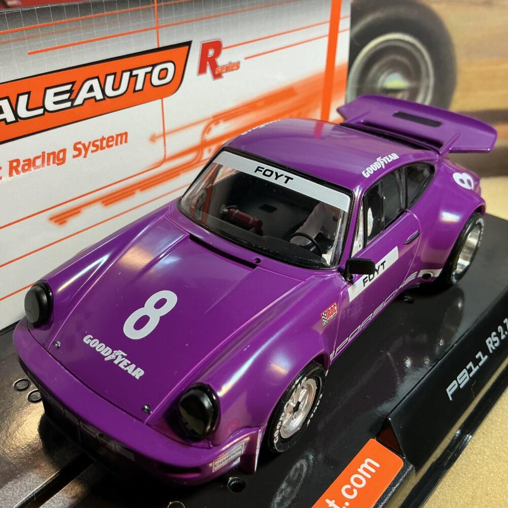 Scaleauto Porsche 911 IROC Series #8 "Foyt"